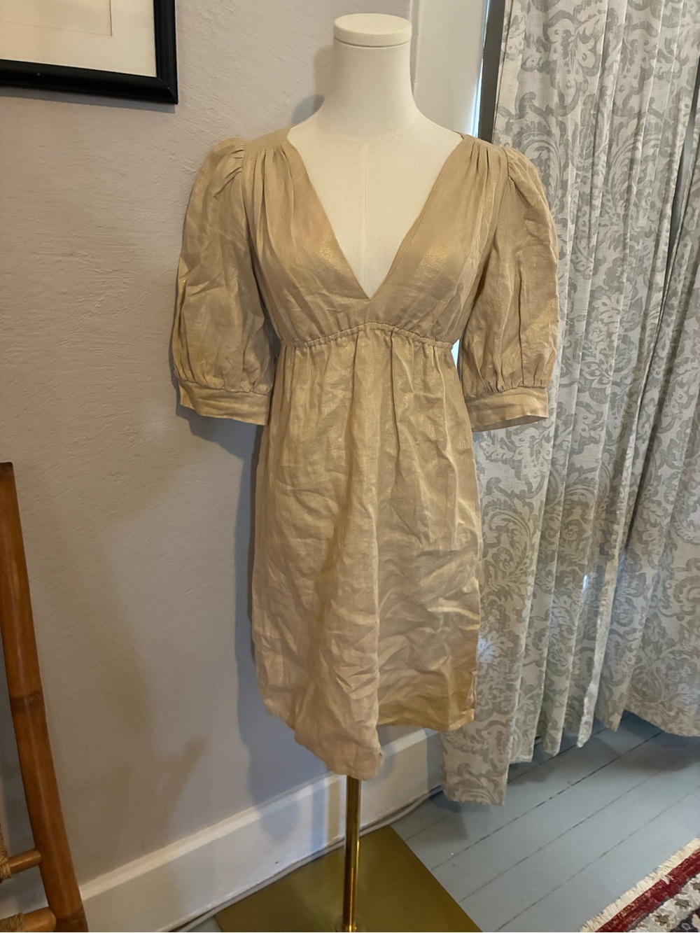 Fei Anthropology Linen Dress